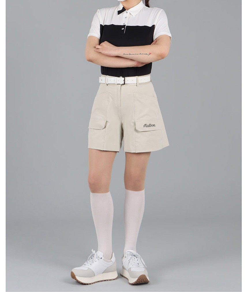 말본[MALBON] 스판포켓와이드반바지