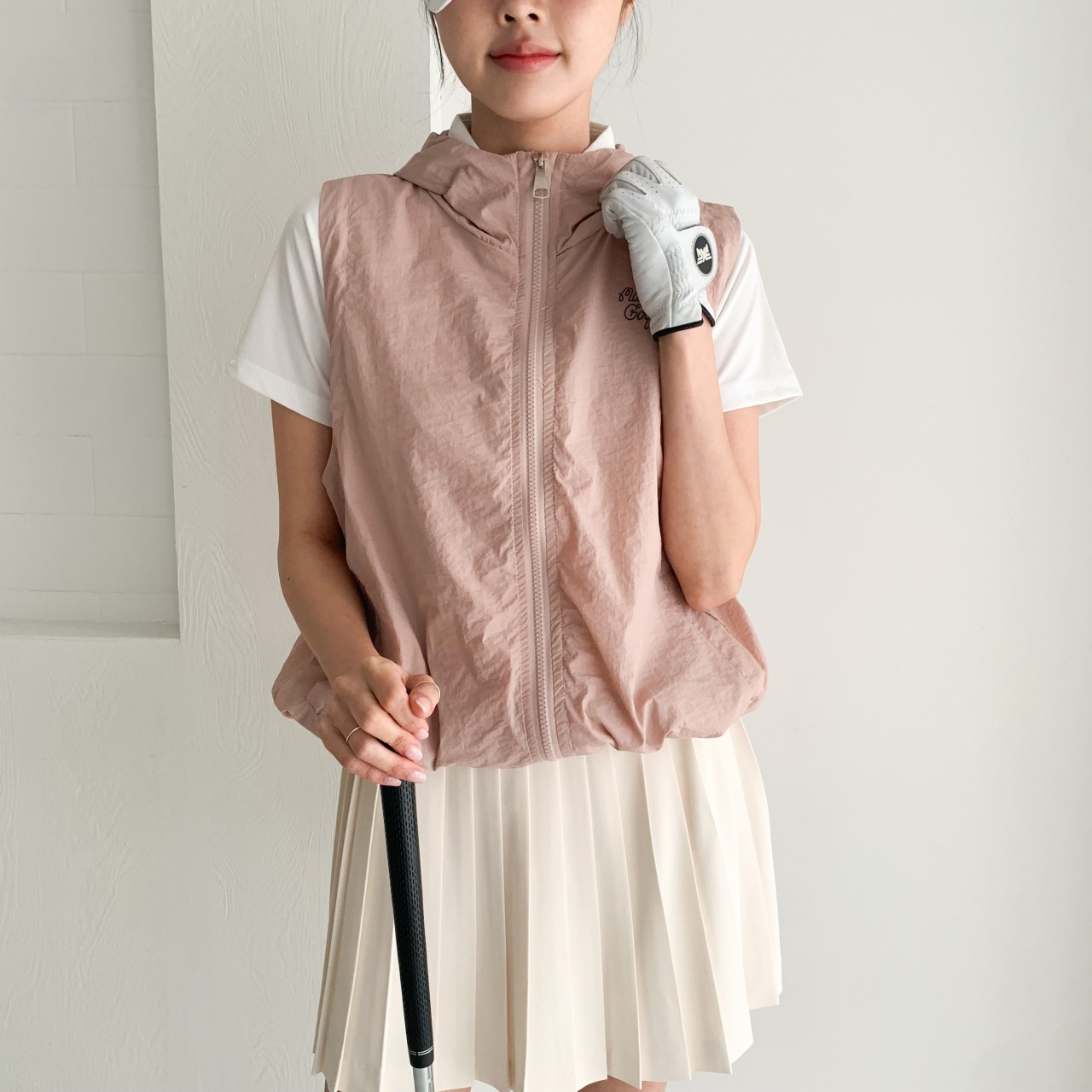 말본[MALBON] 4색후드조끼바람막이