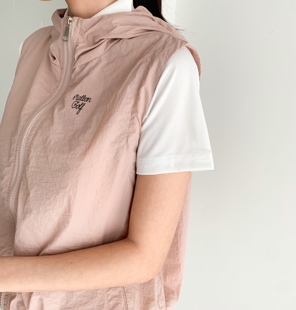 말본[MALBON] 4색후드조끼바람막이