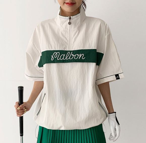 말본[MALBON] 가슴배색반집업