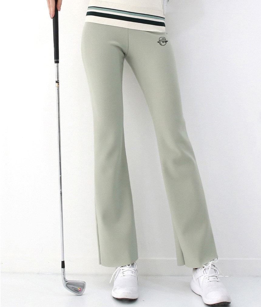 말본[MALBON] 밴딩부츠컷팬츠