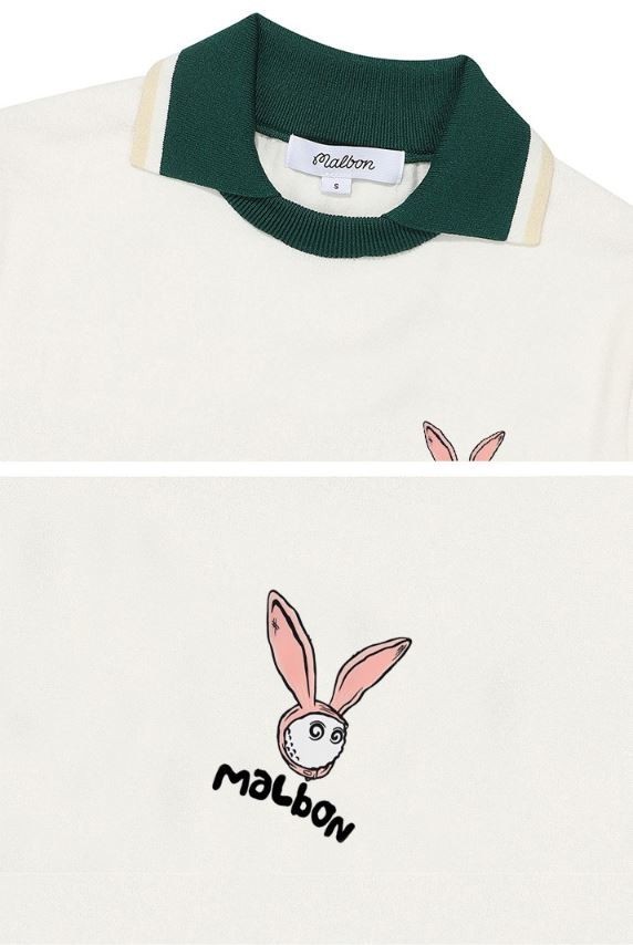 말본[MALBON] 라운드니트카라반팔