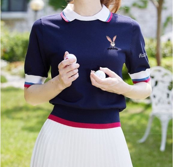 말본[MALBON] 라운드니트카라반팔