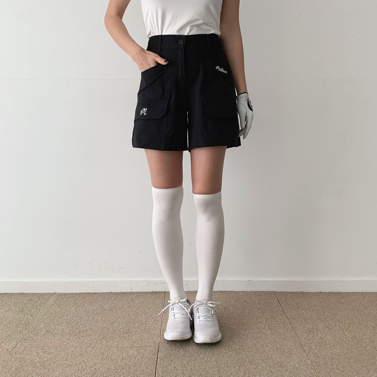 말본[MALBON] 빅포켓반팬츠