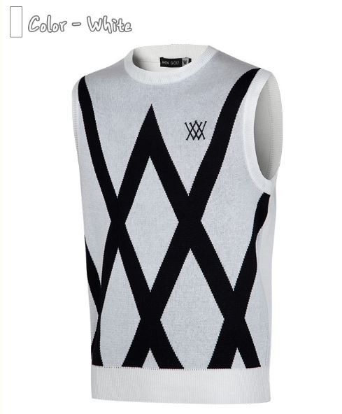 어뉴[ANEW] 배색라인조끼