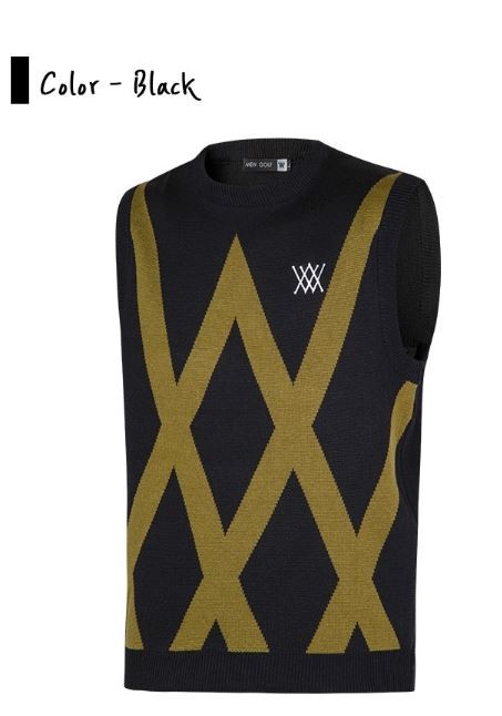 어뉴[ANEW] 배색라인조끼