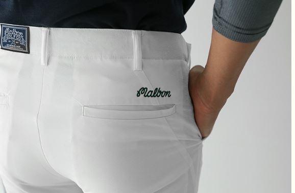 말본[MALBON] 허리밴딩2선팬츠