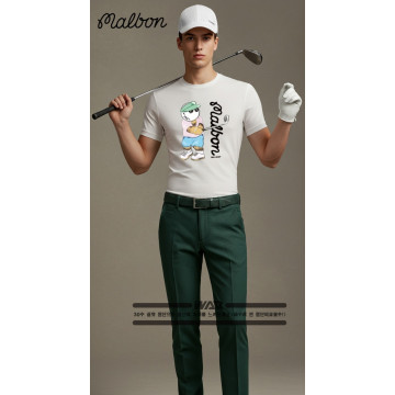 말본[MALBON] 골프로고 디자인 티셔츠