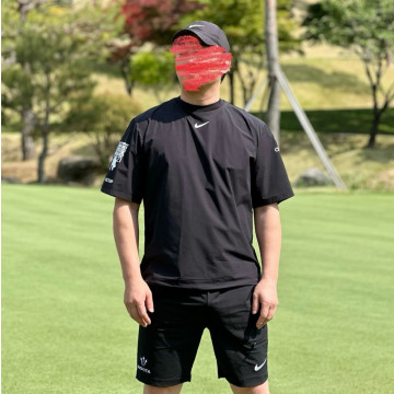 [나이키] 숏슬리브 크루넥 & 쇼츠 팬츠 세트
