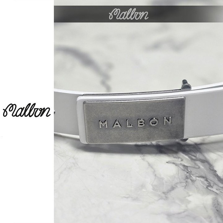 말본[MALBON]	버클로고 남성 벨트