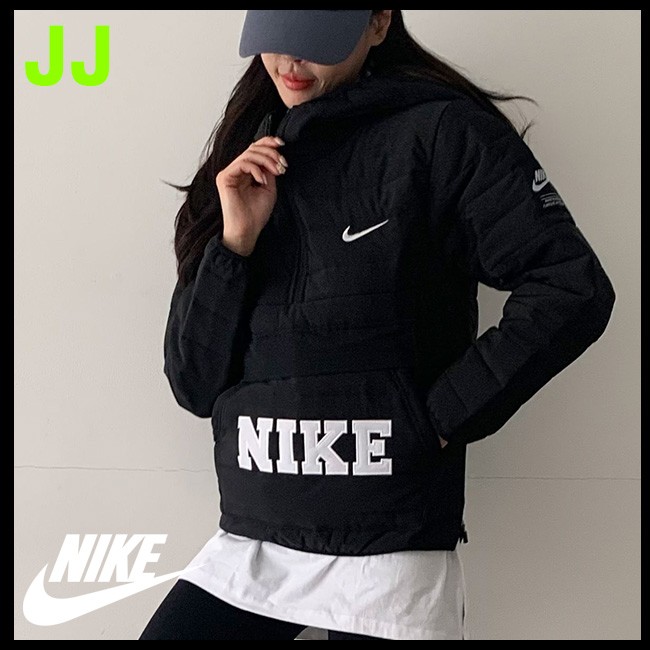 [나이키] 후드패딩반집업